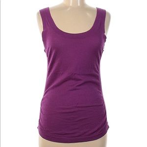 BCBG purple knit tank